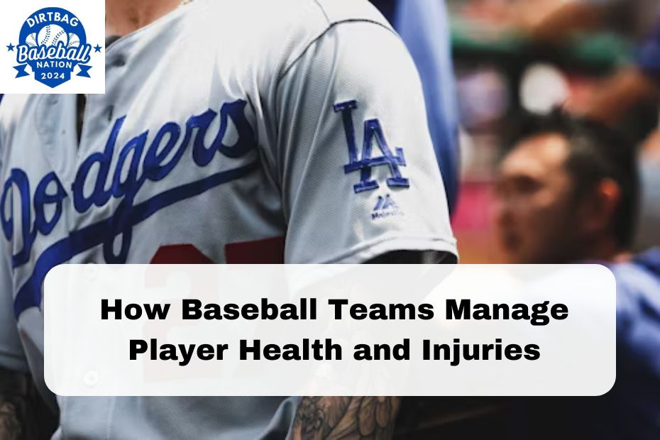 How Baseball Teams Manage Player Health and Injuries